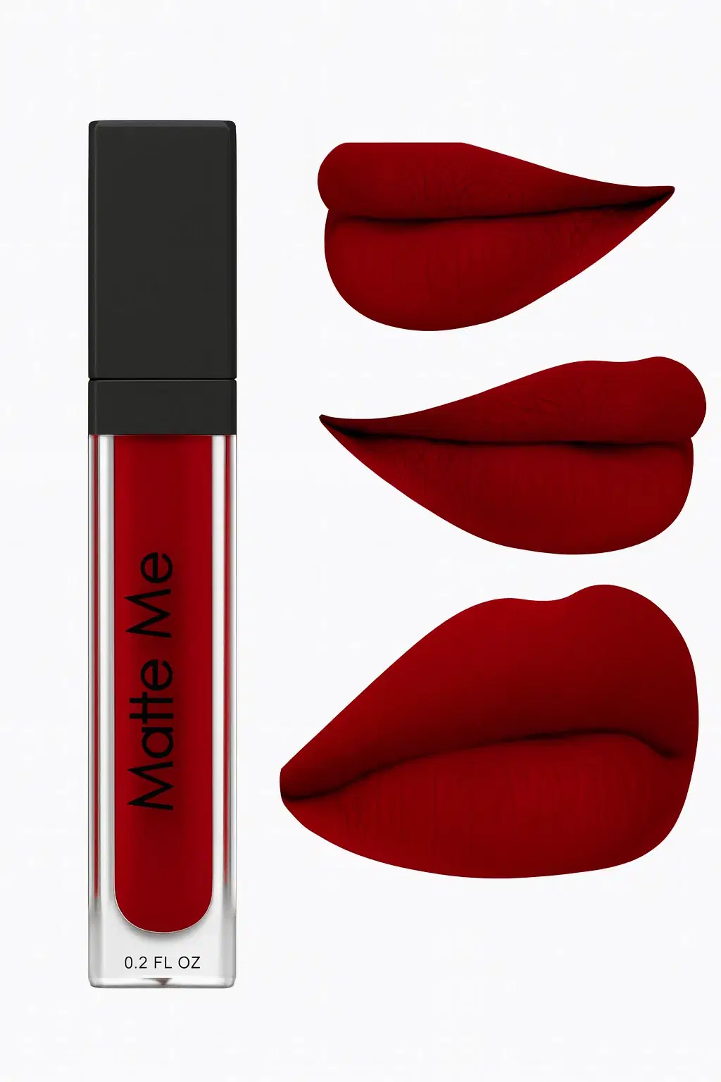     			BLUSHIS Red Matte Smudge Free Liquid Lipstick ( Pack of 1 )
