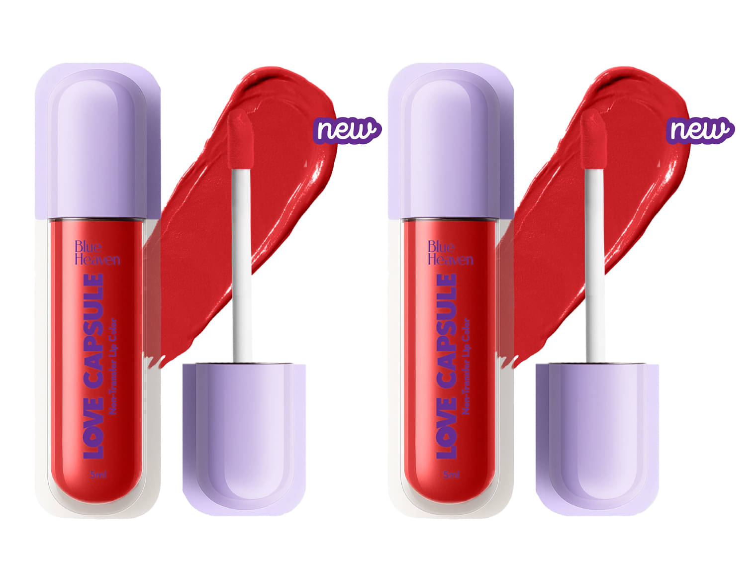 Blue Heaven Love Capsule Non Transfer Lip Colour, Daring Red, 5ml (Pack of 2) Blue Heaven Love Capsule Non Transfer Lip Colour, Daring Red, 5ml (Pack of 2)