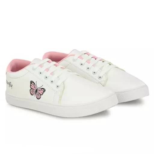 COOPERWINGS White Women's Sneakers     			COOPERWINGS White Women's Sneakers