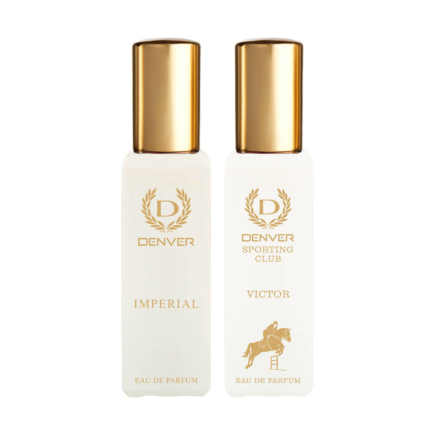     			DENVER Imperial & Victor Perfume Long Lasting Eau de Parfum For Men 20 ml Each (Pack of 2)