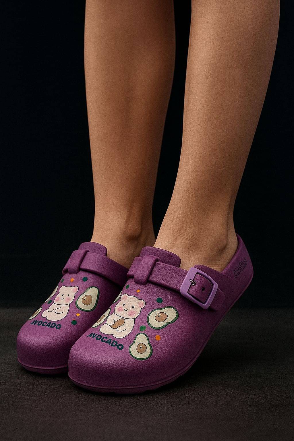     			Fabbmate Purple Women's Flip Flop