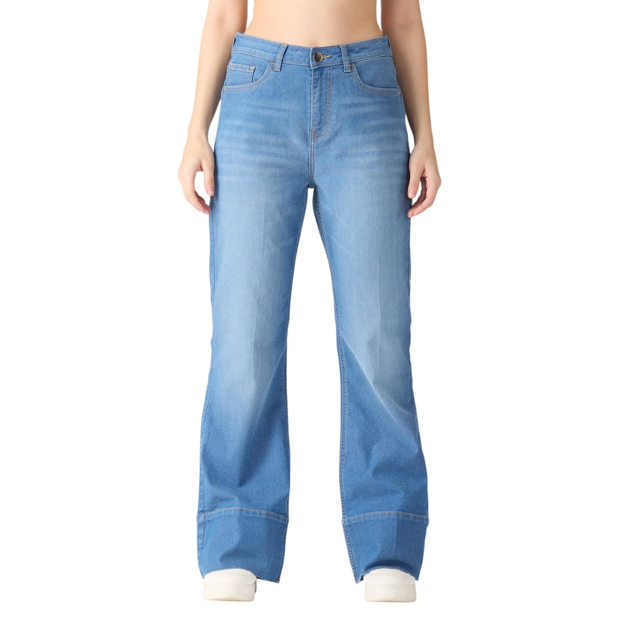     			Globus Women's Regular Fit Mid-Rise Jeans ( Blue )