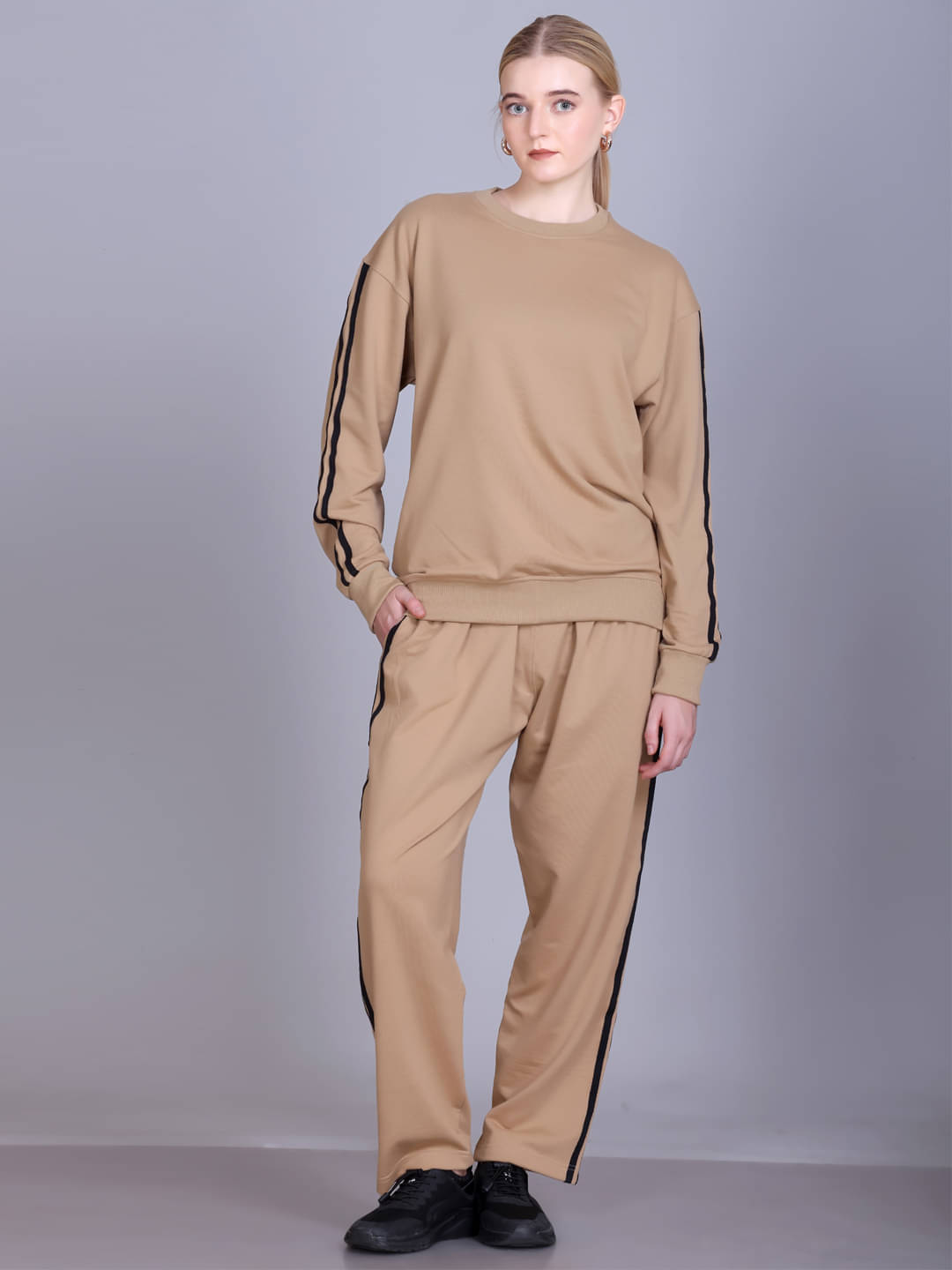     			OBAAN Women Fleece Sports Tracksuits