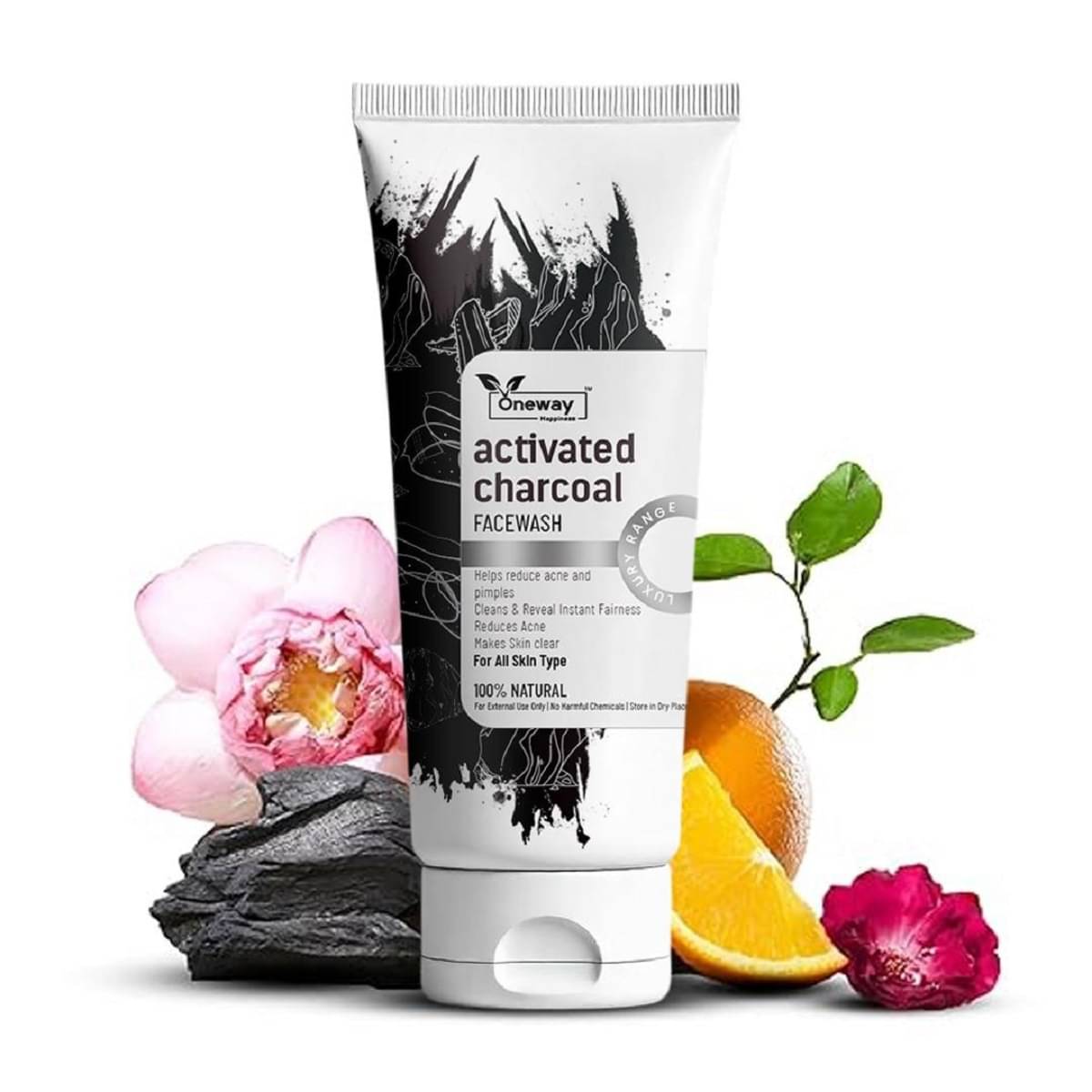     			Oneway Happiness - Refreshing Face Wash For Dry Skin ( Pack of 1 )