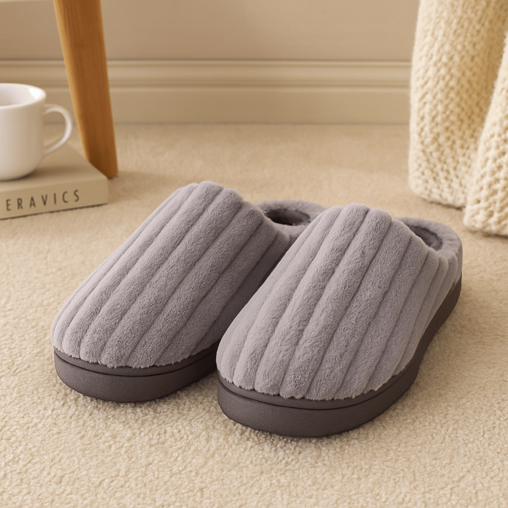     			Shoemusq Grey Women's Flip Flop