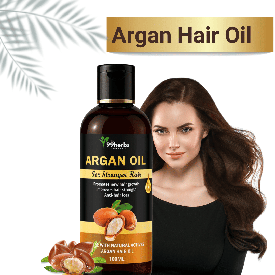 THE 99 HERBS COMPANY Hair Growth Argan Oil 100 ml ( Pack of 1 ) THE 99 HERBS COMPANY Hair Growth Argan Oil 100 ml ( Pack of 1 )