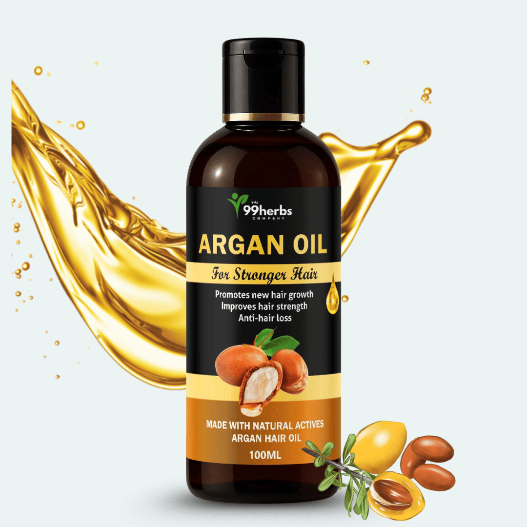 THE 99 HERBS COMPANY Hair Growth Argan Oil 100 ml ( Pack of 1 ) THE 99 HERBS COMPANY Hair Growth Argan Oil 100 ml ( Pack of 1 )