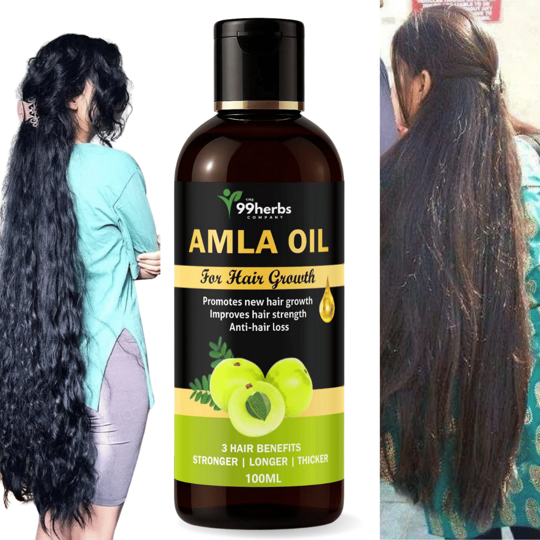 THE 99 HERBS COMPANY Hair Growth Amla Oil 100 ml ( Pack of 1 )     			THE 99 HERBS COMPANY Hair Growth Amla Oil 100 ml ( Pack of 1 )