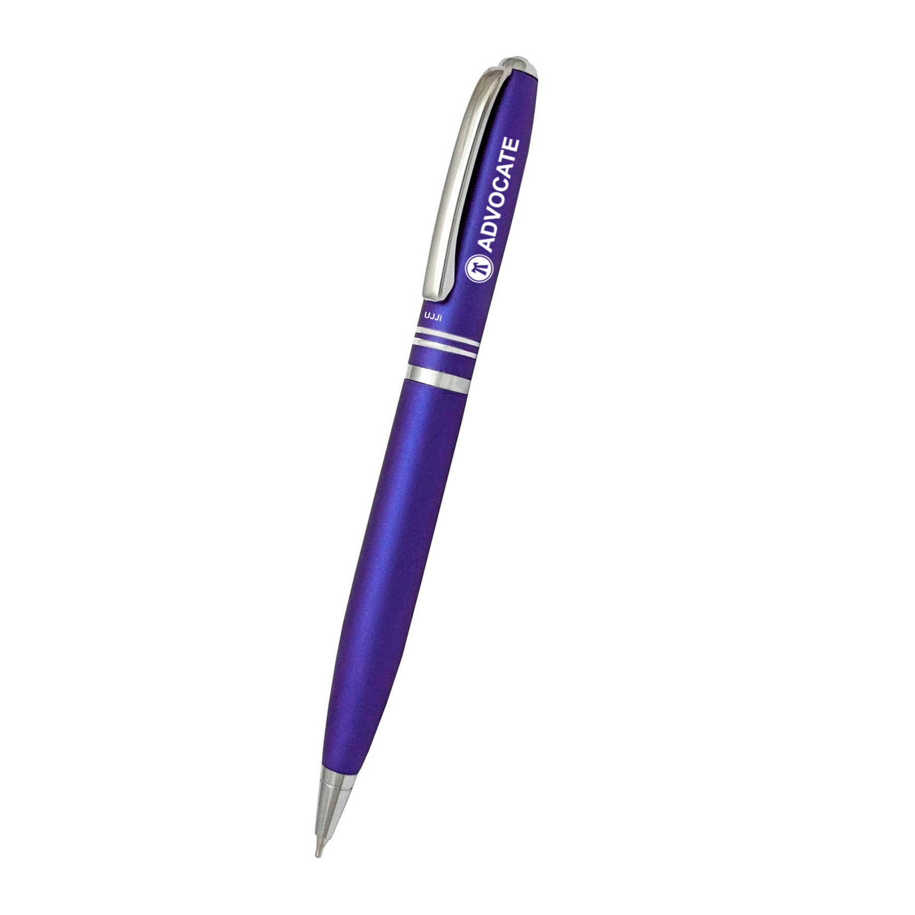     			UJJi Gift for Advocate with Pen Two Ring Matte Blue Ball Pen