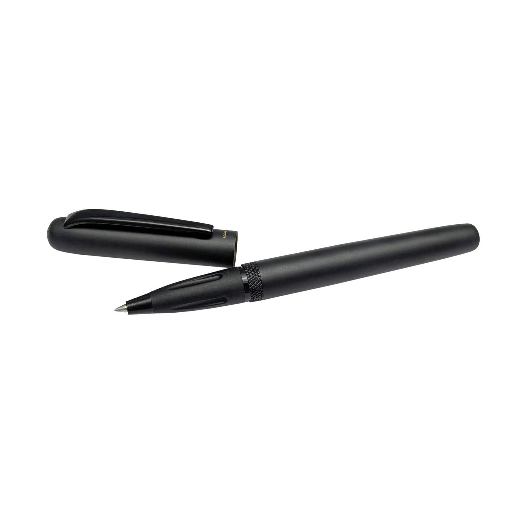     			UJJi Magnetic Cap Closure Matte Black Fitted with German Refill Roller Ball Pen