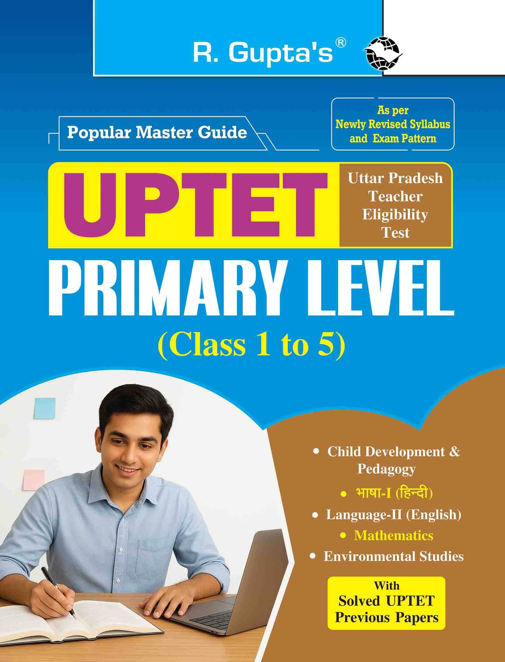     			UP-TET: Primary Level (Class I to V) Teacher Exam Guide