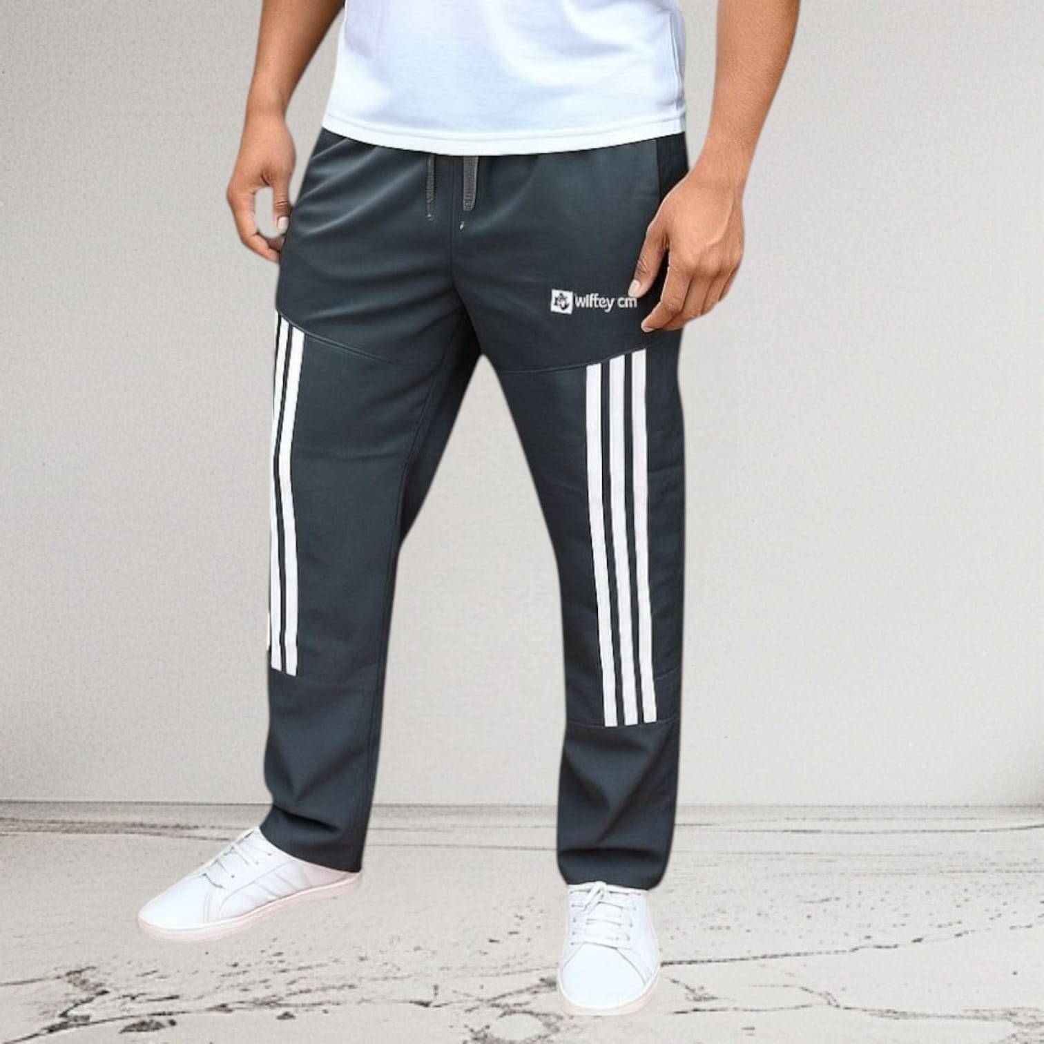 WHEY FIT Stone Grey Polyester Men's Trackpants ( Pack of 1 ) WHEY FIT Stone Grey Polyester Men's Trackpants ( Pack of 1 )