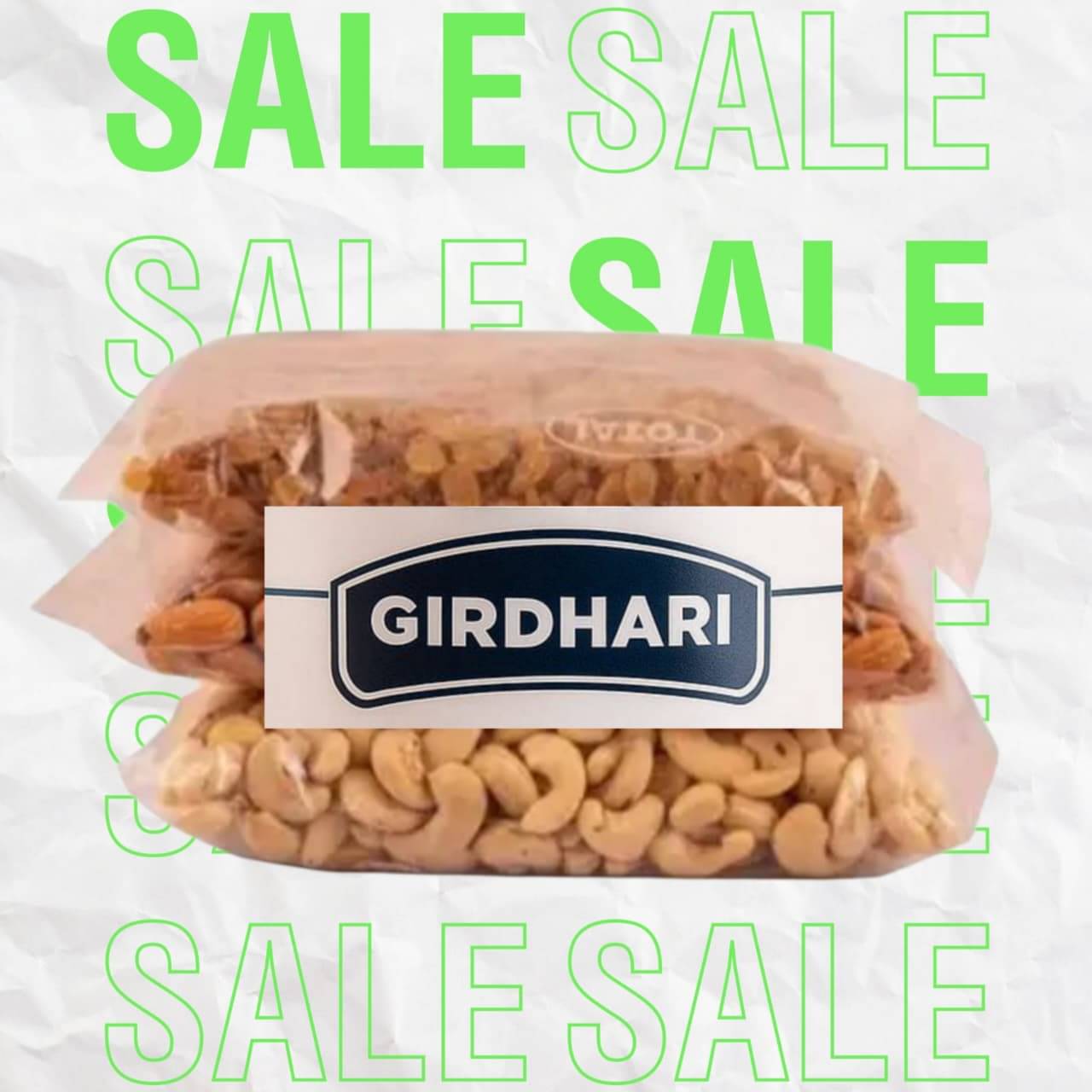     			girdhari product Cashew nut (Kaju) 300 g