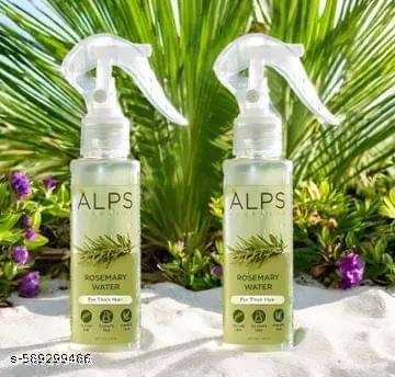 A-L-P-S G-oodness R O S E M A R Y Water Spray For Hair Growth (100 ml) | Hair Spray for Regrowth | R O S E M A R Y Hair Mist | Adds Shine | Helps Reduce Hairfall | Strengthens Hair | Suitable For All Hair Types (PACK OF 2) COMBO new(02 combo)PACC8184 A-L-P-S G-oodness R O S E M A R Y Water Spray For Hair Growth (100 ml) | Hair Spray for Regrowth | R O S E M A R Y Hair Mist | Adds Shine | Helps Reduce Hairfall | Strengthens Hair | Suitable For All Hair Types (PACK OF 2) COMBO new(02 combo)PACC8184