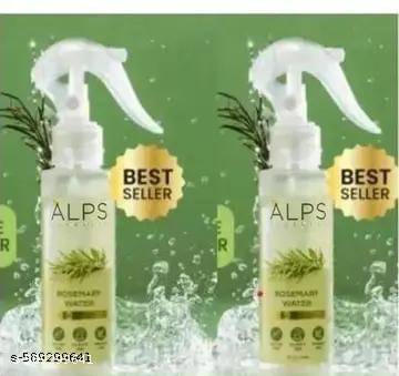     			A-L-P-S G-oodness R O S E M A R Y Water Spray For Hair Growth (100 ml) | Hair Spray for Regrowth | R O S E M A R Y Hair Mist | Adds Shine | Helps Reduce Hairfall | Strengthens Hair | Suitable For All Hair Types (PACK OF 2) COMBO new(02 combo)PACC8211