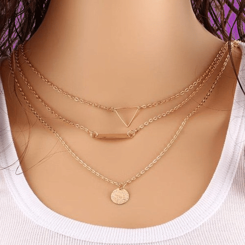 Angolalark Oxidized Gold Chain ( Set of 1 ) Angolalark Oxidized Gold Chain ( Set of 1 )
