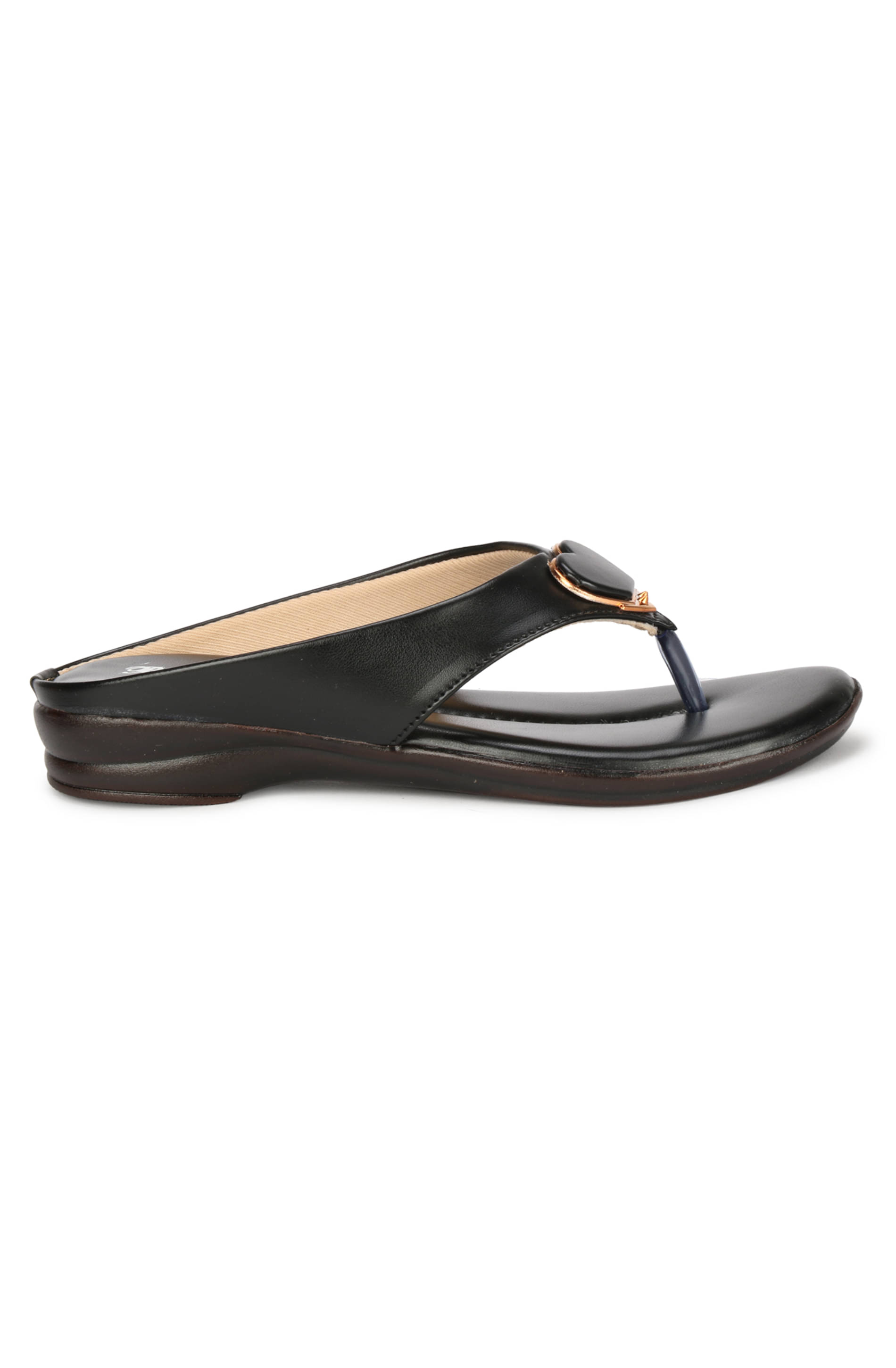     			BIG BIRD Black Women's Flats