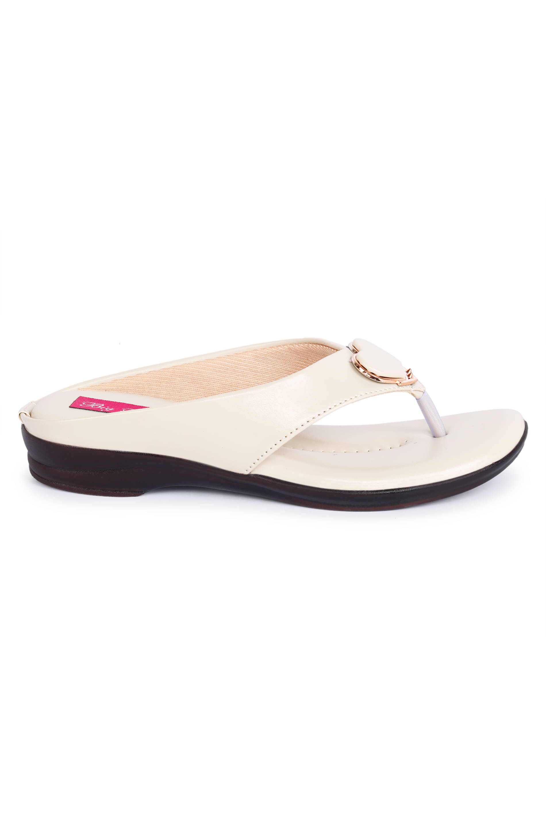     			BIG BIRD Cream Women's Flats