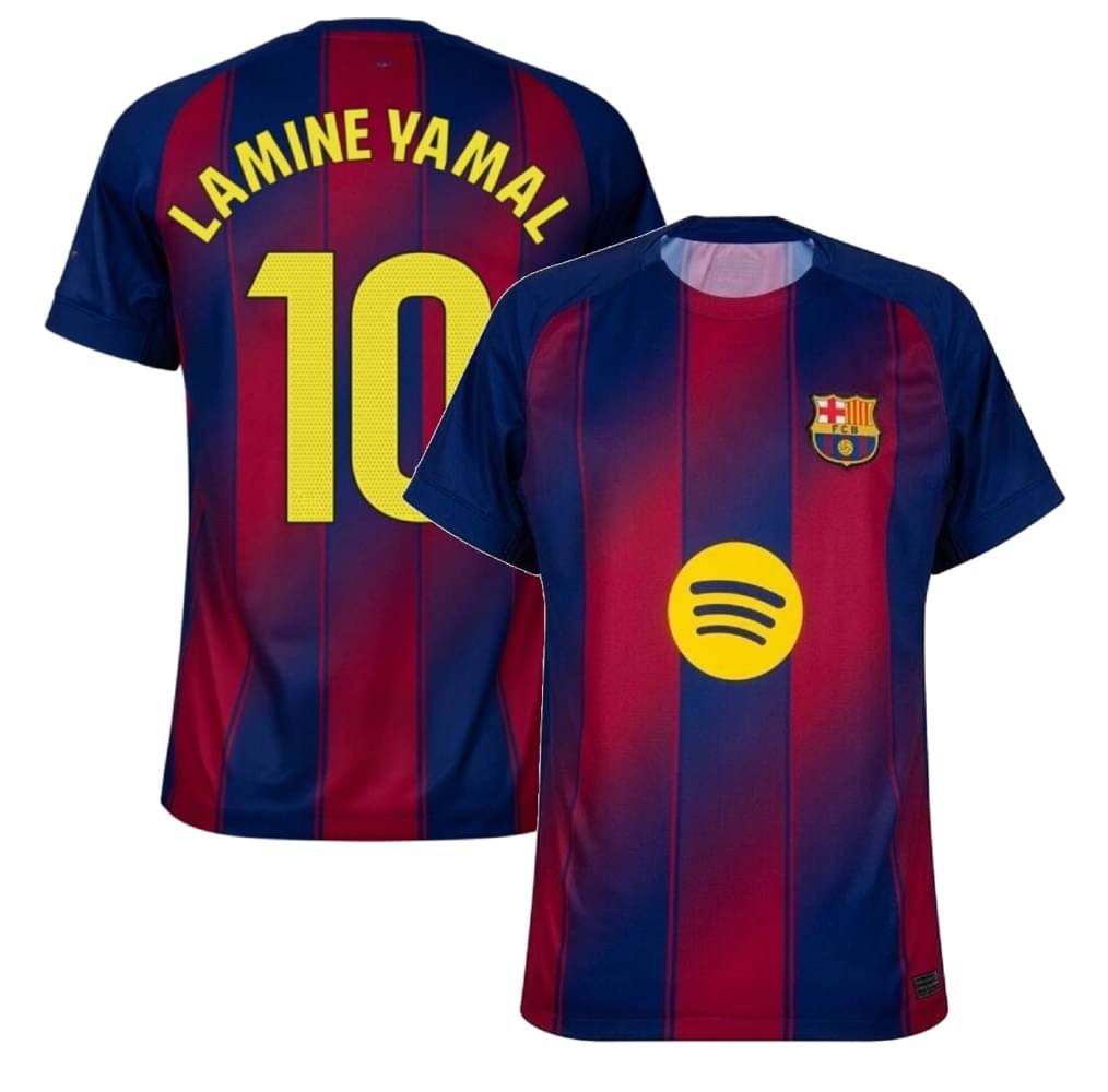 Barcelona Jersey 2025 | Official Inspired Football Jersey for Men & Kids | FC Barcelona Home & Away Kit Barcelona Jersey 2025 | Official Inspired Football Jersey for Men & Kids | FC Barcelona Home & Away Kit