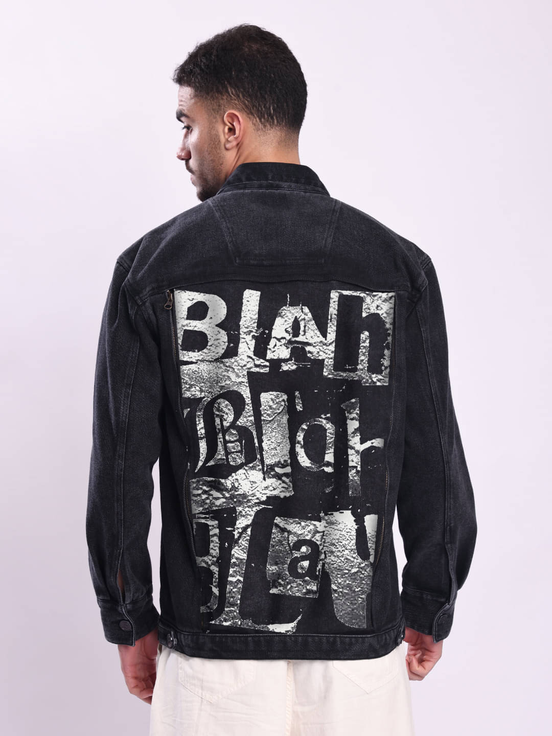     			Bene Kleed Cotton Men's Denim Jacket - Black ( Pack of 1 )