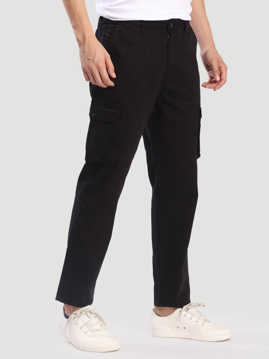 Bene Kleed Regular Men's Cargos - Black ( Pack of 1 ) - Trousers | Buy online on ZillyBuy