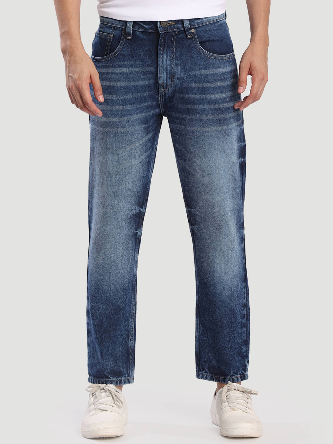     			Bene Kleed Relaxed Clean Look Men's Jeans - Blue ( Pack of 1 )