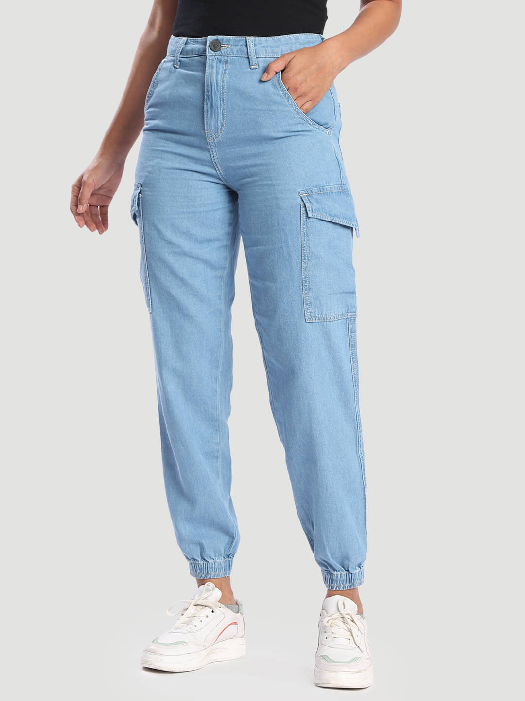     			Bene Kleed Women's Regular Fit Mid-Rise Jeans ( Light Blue )