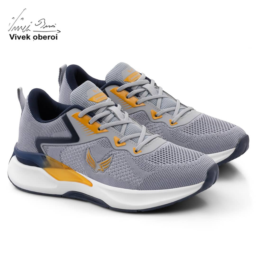 Bersache N-SPO-S-9203 Gray Men's Sports Running Shoes - Sports Shoes | Buy online on ZillyBuy