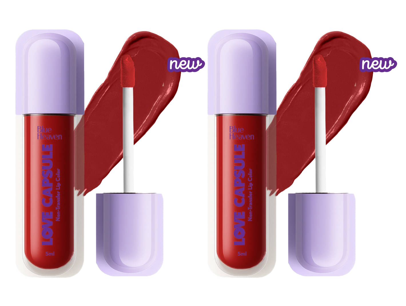 Blue Heaven Love Capsule Non Transfer Lip Colour, Coral Candy, 5ml (Pack of 2) Blue Heaven Love Capsule Non Transfer Lip Colour, Coral Candy, 5ml (Pack of 2)