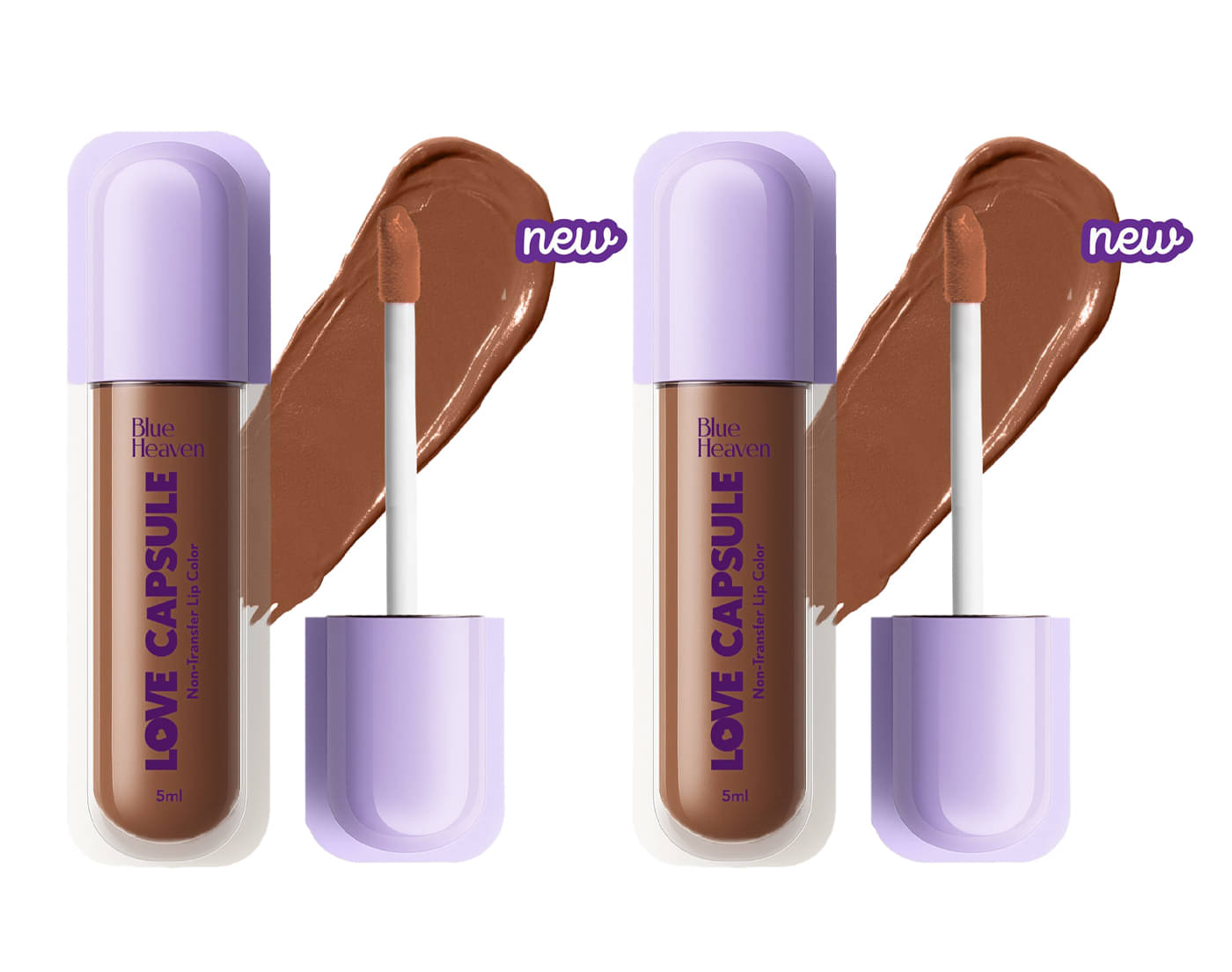 Blue Heaven Love Capsule Non Transfer Lip Colour, Coffee Toffee, 5ml (Pack of 2) Blue Heaven Love Capsule Non Transfer Lip Colour, Coffee Toffee, 5ml (Pack of 2)