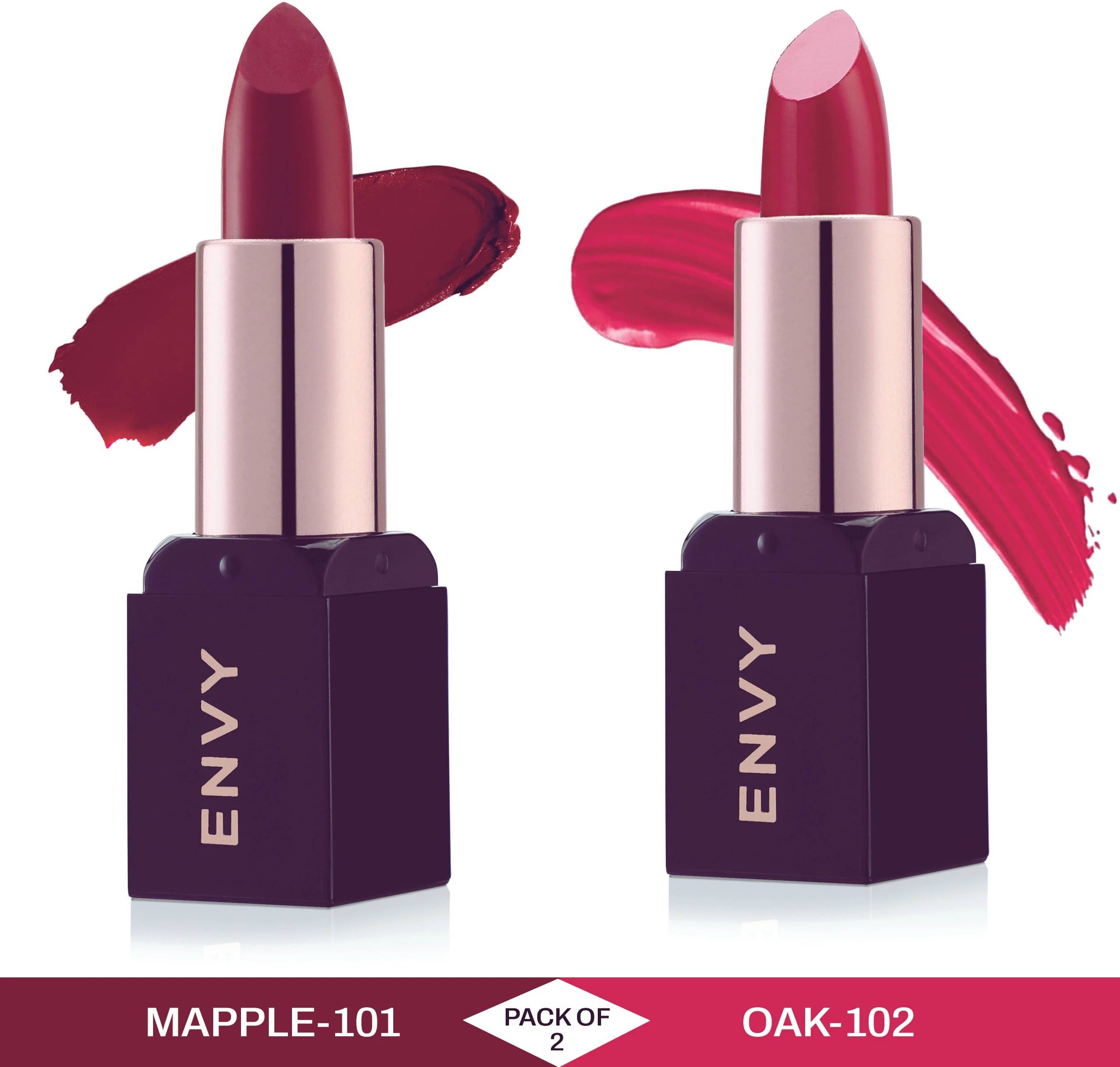     			C.A.L. Maroon Matte Smudge Free Creme Lipstick ( Pack of 1 )
