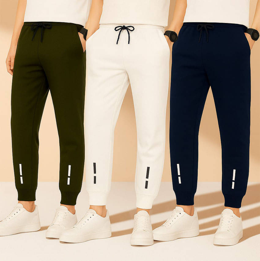     			CUTE TREND Pack of 3 Boys Cotton Trackpant ( Multicolor 3 )