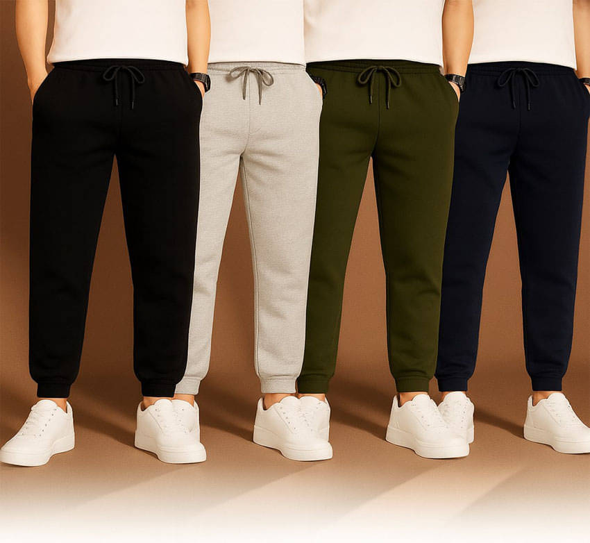     			CUTE TREND Pack of 4 Boys Cotton Trackpant ( Multicolor 4 )