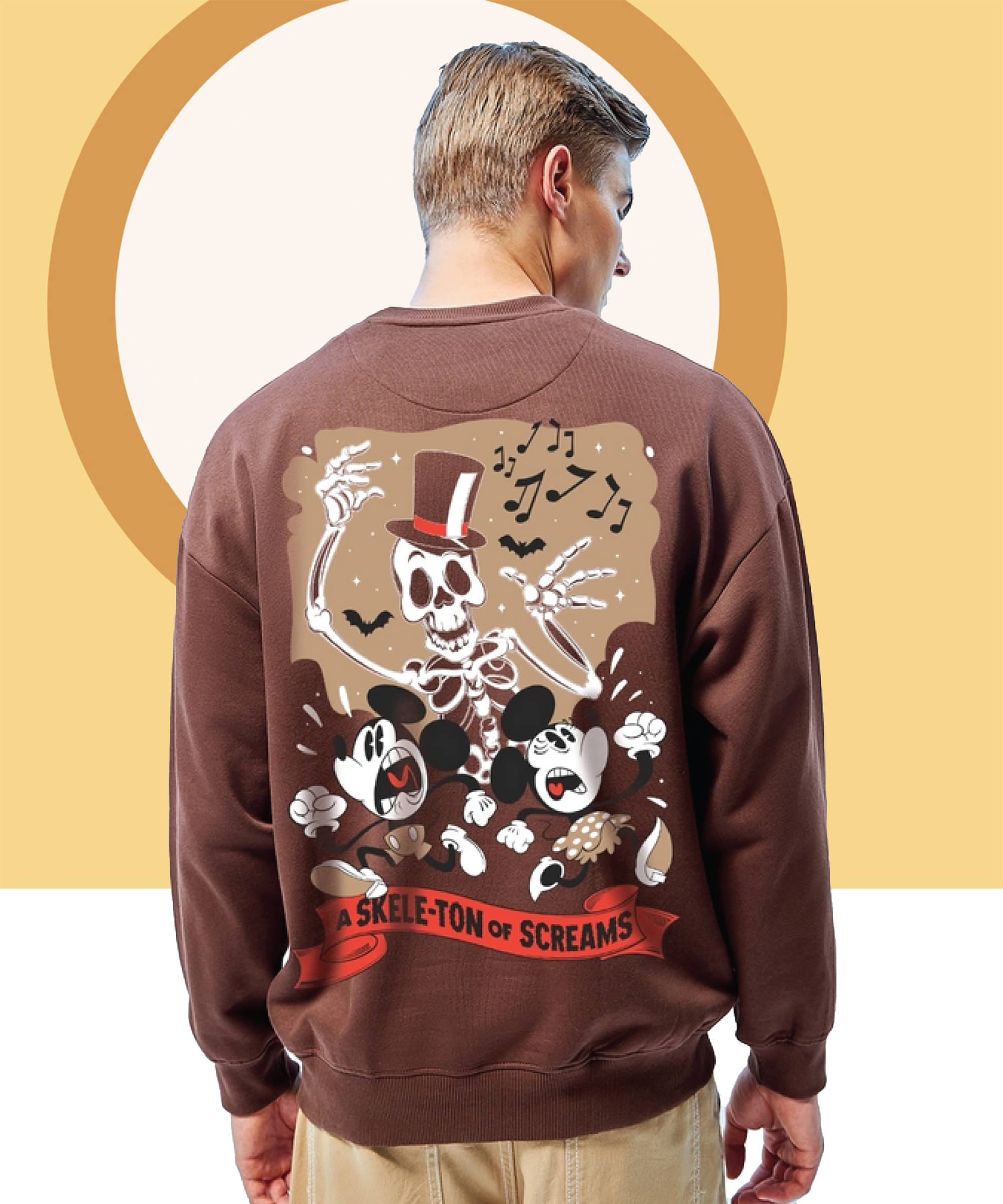 Christy World Fleece Round Neck Men's Sweatshirt - Brown ( Pack of 1 ) Christy World Fleece Round Neck Men's Sweatshirt - Brown ( Pack of 1 )