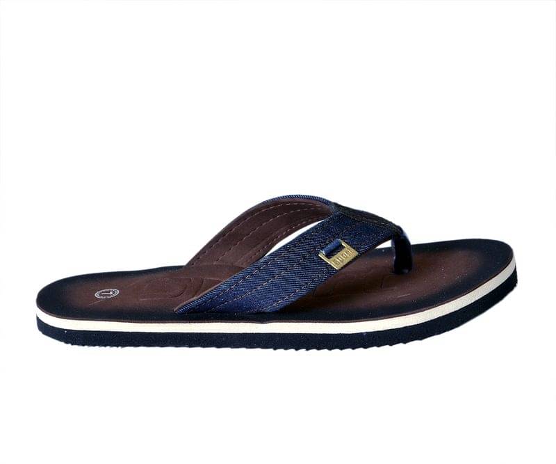     			Crazy Bunny Brown Men's Thong Flip Flop
