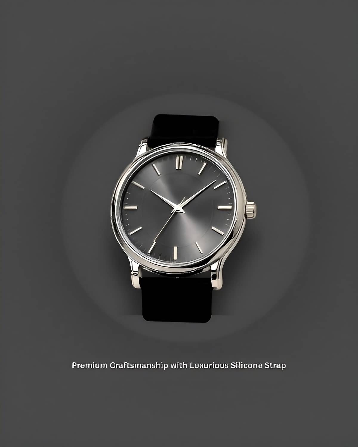 DECLASSE Black Silicon Analog Men's Watch