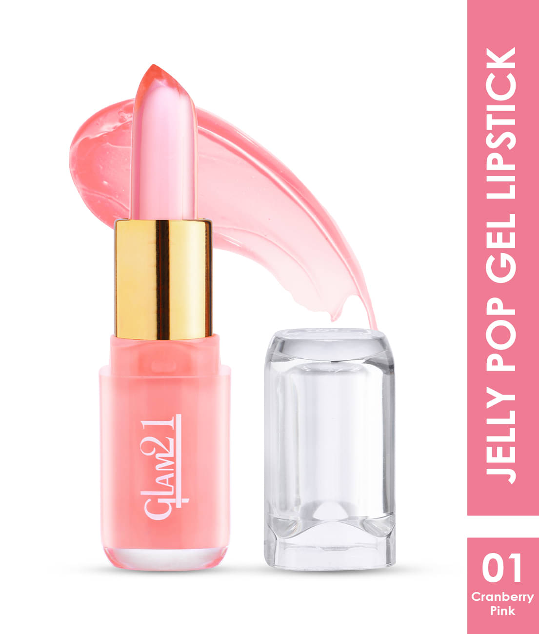     			Glam21 Candy Pink Glossy Color Changing Crayon Lipstick ( Pack of 1 )