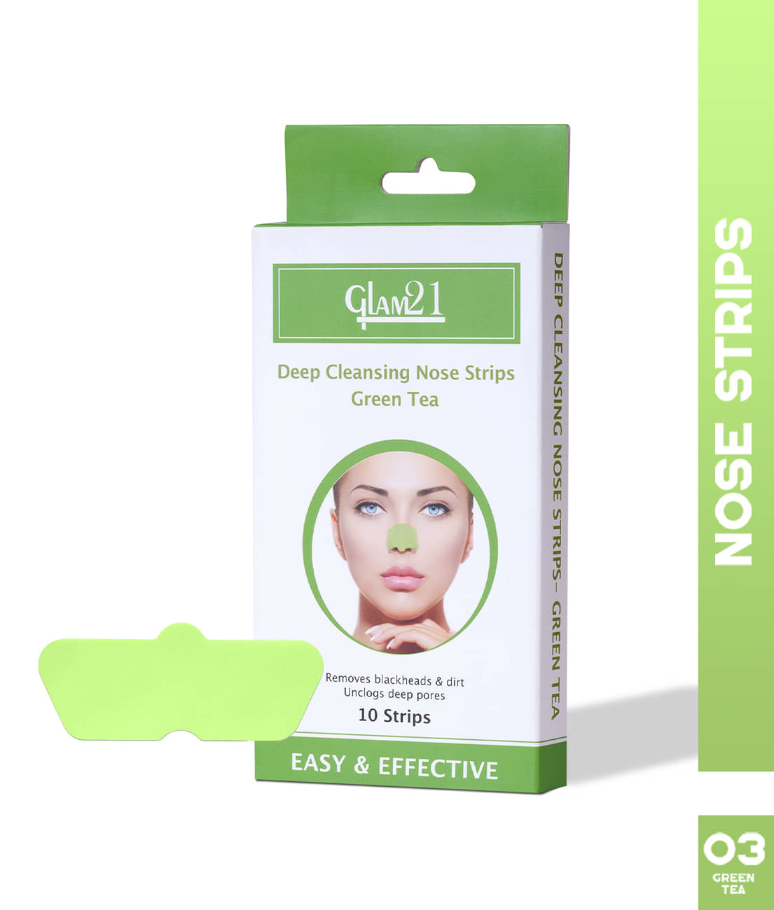     			Glam21 - Pores Cleansing Strip for All Skin Type ( Pack of 1 )