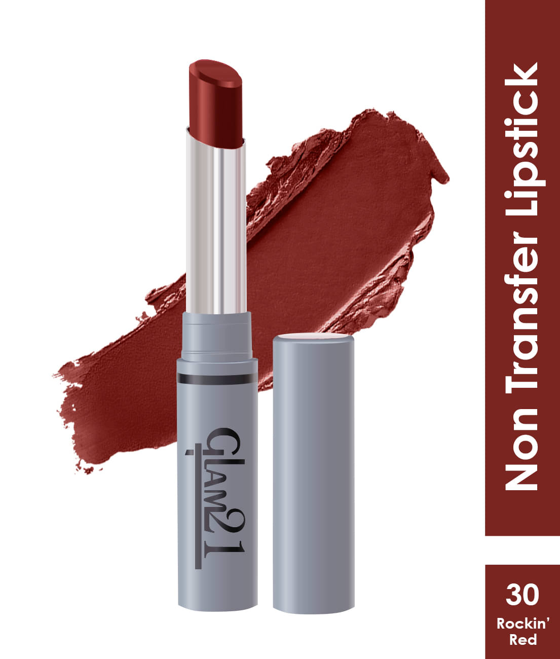    			Glam21 Real Red Matte Long Lasting Crayon Lipstick ( Pack of 1 )