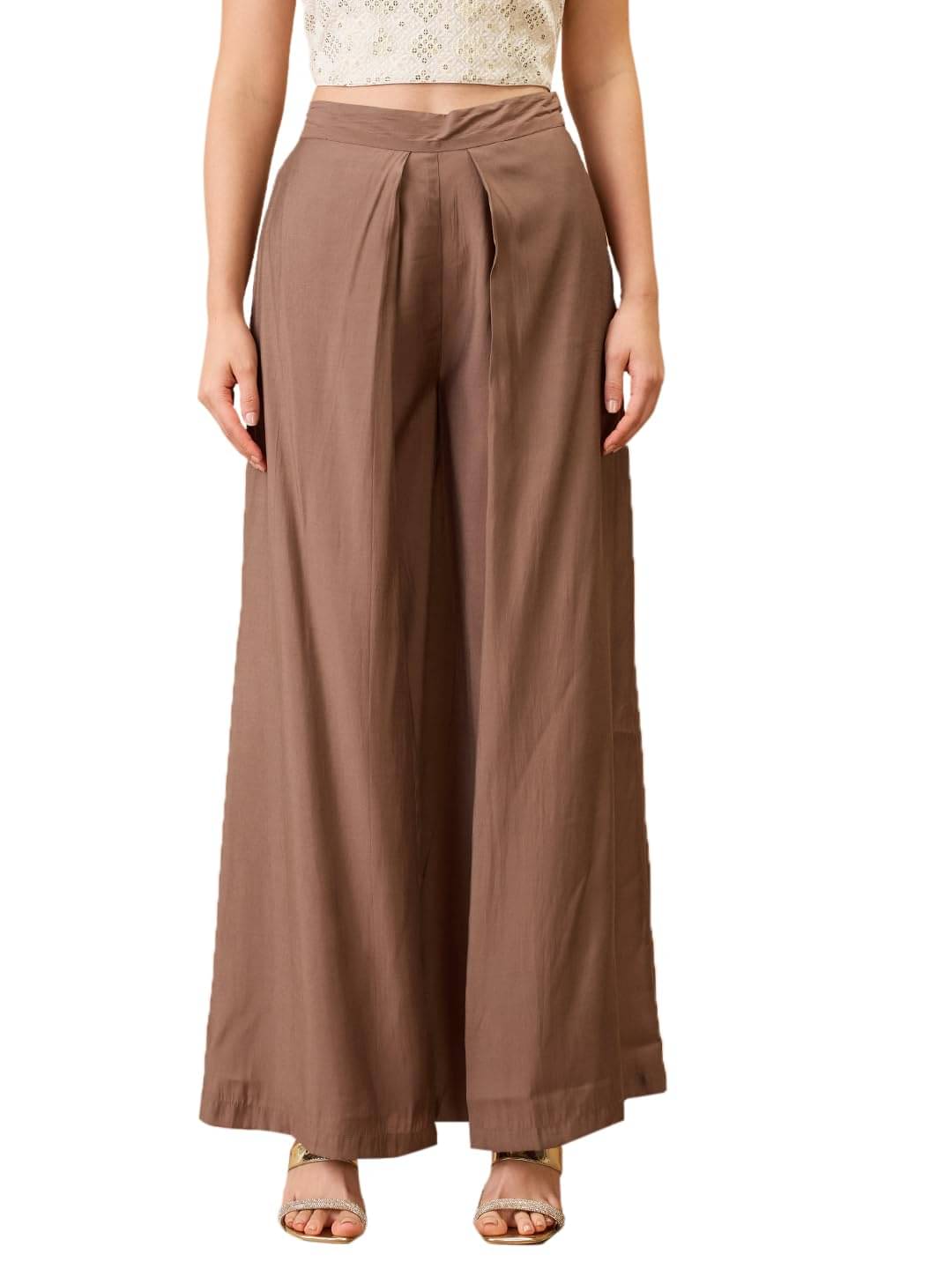     			Globus Women Lycra Casual Trousers ( Beige )