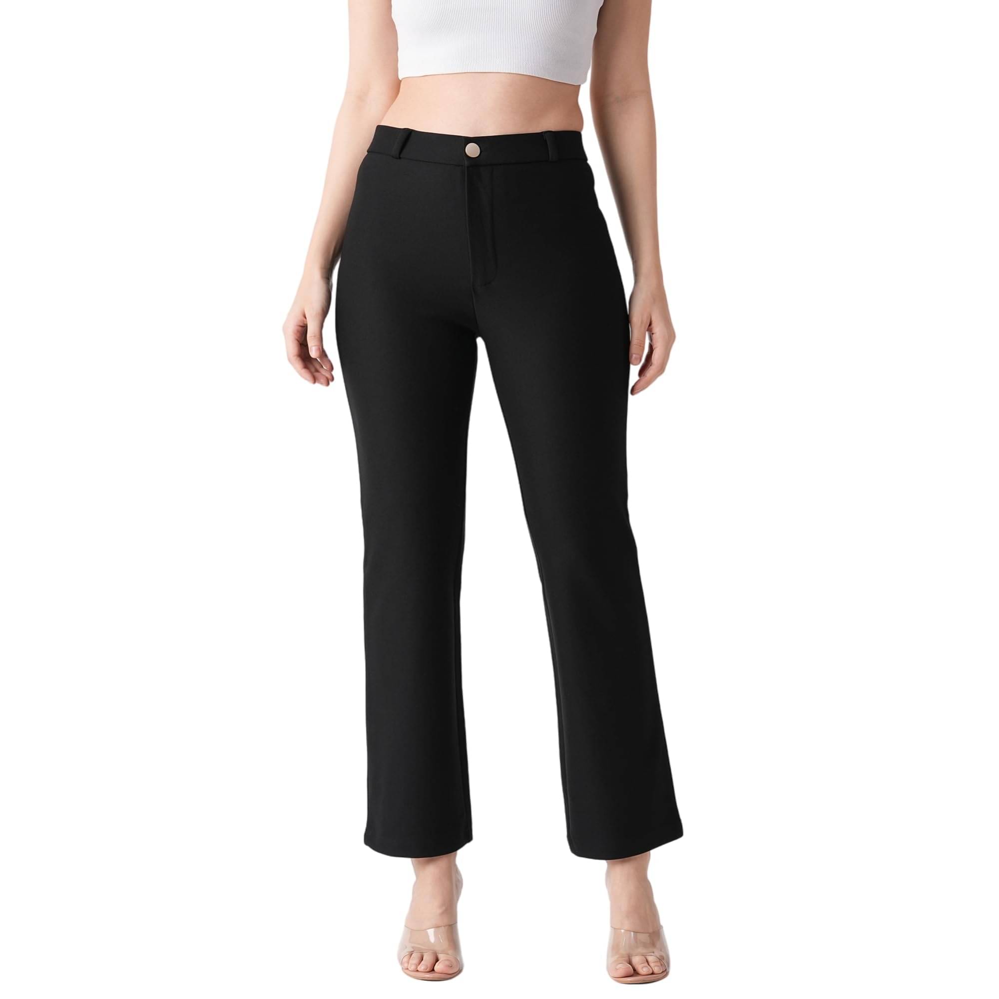     			Globus Women Viscose Casual Trousers ( Black )