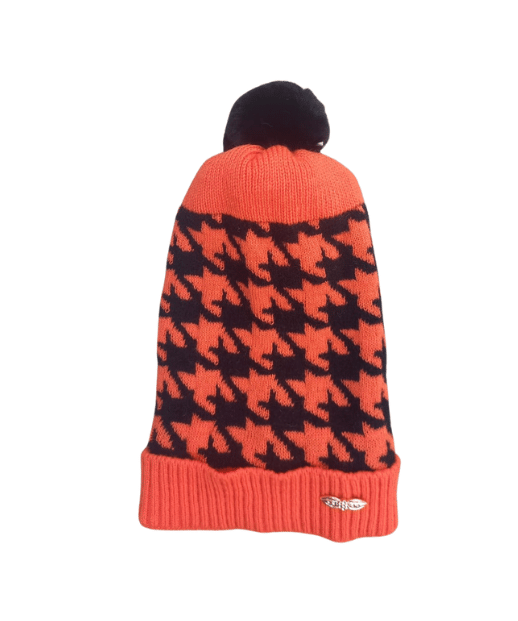    			HeteShe Orange Woollen Women's Cap ( Pack of 1 )