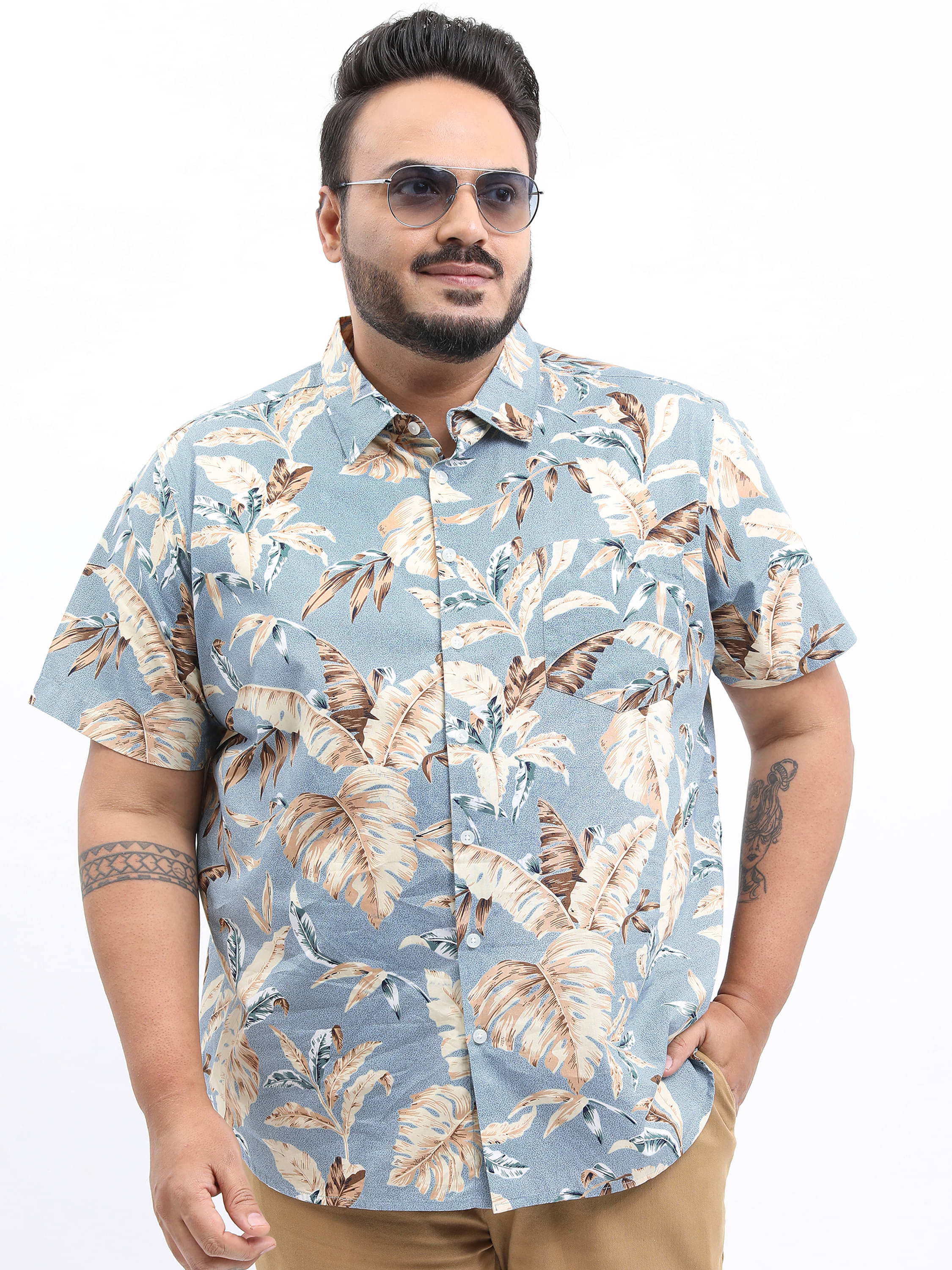 Highlander 100% Cotton Slim Fit Printed Half Sleeves Men's Casual Shirt - Green ( Pack of 1 ) Highlander 100% Cotton Slim Fit Printed Half Sleeves Men's Casual Shirt - Green ( Pack of 1 )