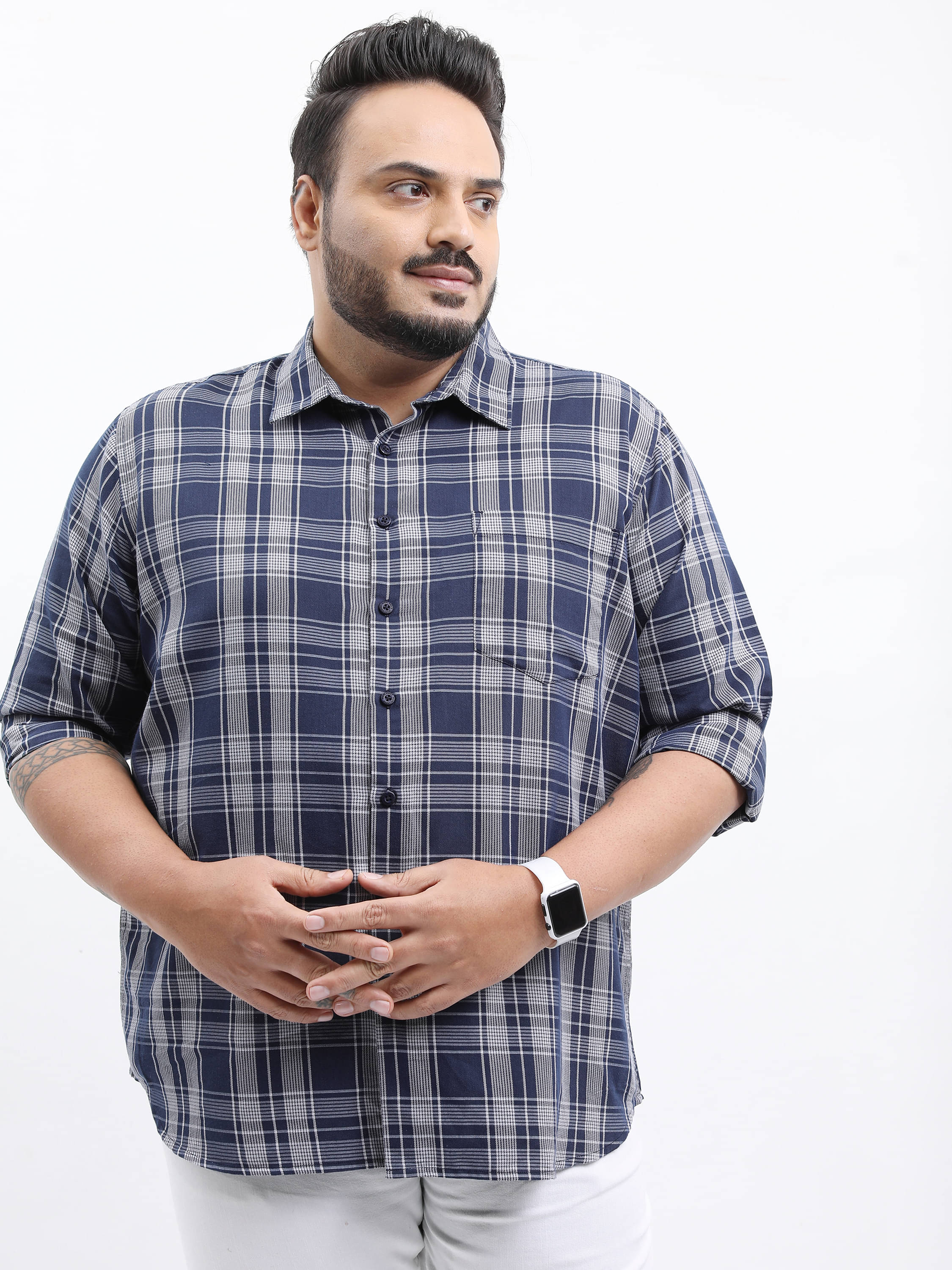 Highlander Cotton Blend Slim Fit Checks Full Sleeves Men's Casual Shirt - Multicolor ( Pack of 1 ) Highlander Cotton Blend Slim Fit Checks Full Sleeves Men's Casual Shirt - Multicolor ( Pack of 1 )