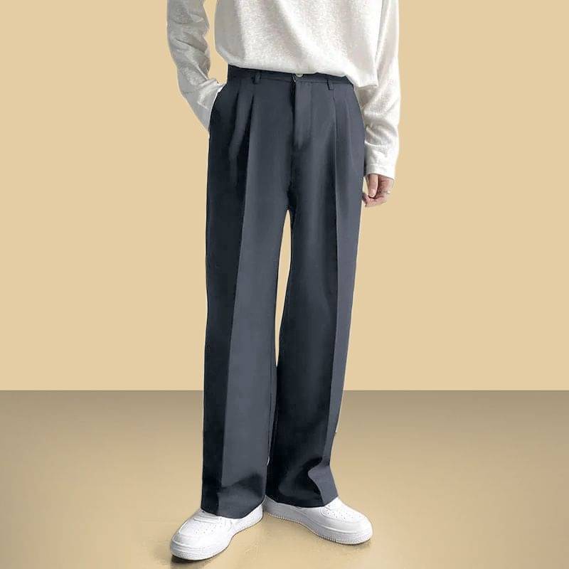     			INDICLUB Loose Men's Formal Trouser - Grey ( Pack of 1 )