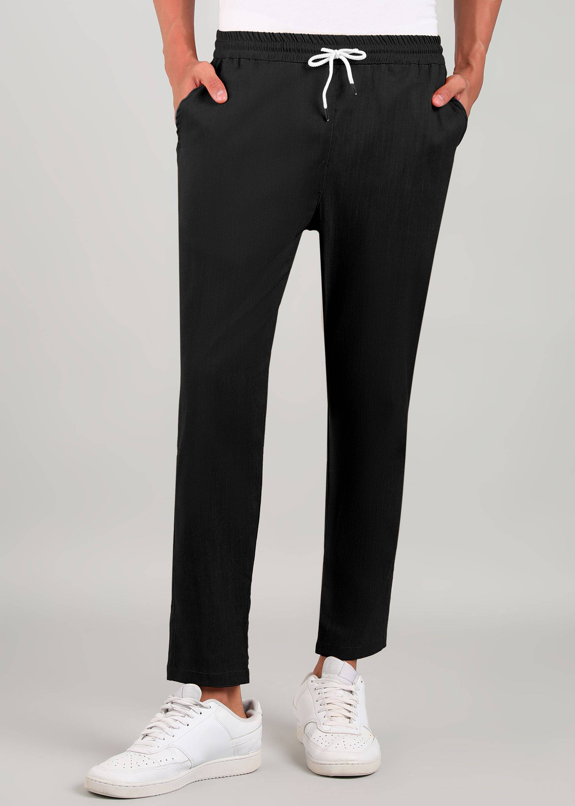     			INDICLUB Regular Men's Trouser - Black ( Pack of 1 )