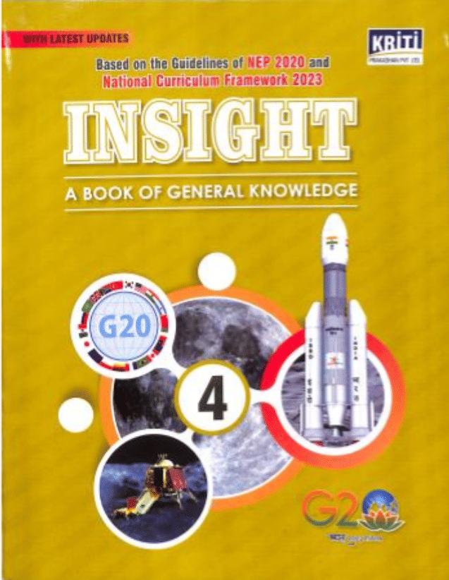     			INSIGHT A BOOK OF GENERAL KNOWLEDGE CLASS 4