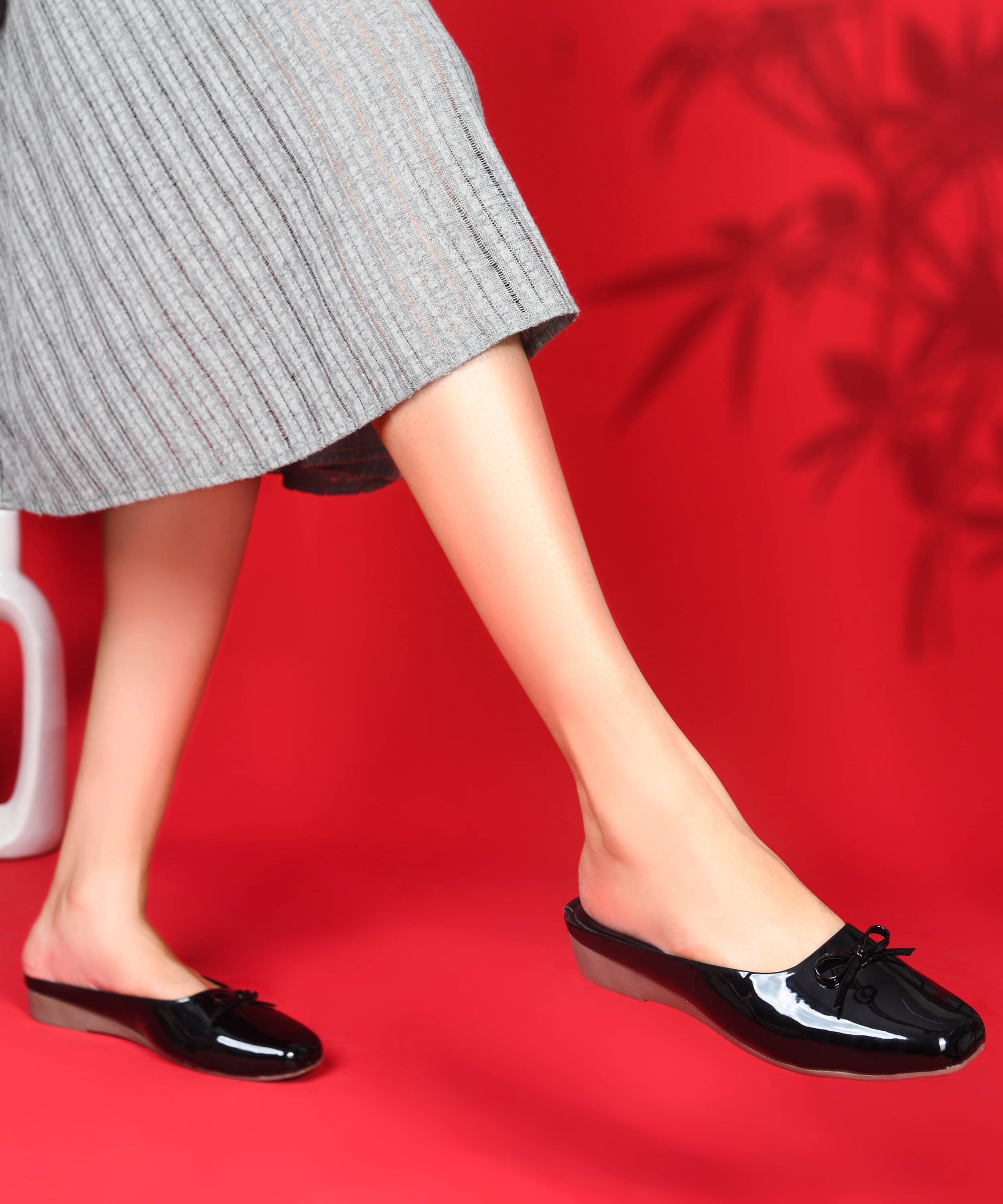     			JM Looks Black Women's Flats