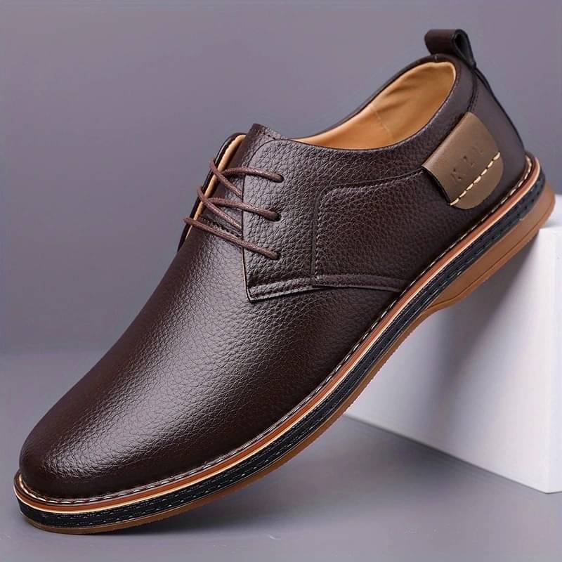     			KAVON Brown Men's Lifestyle Shoes