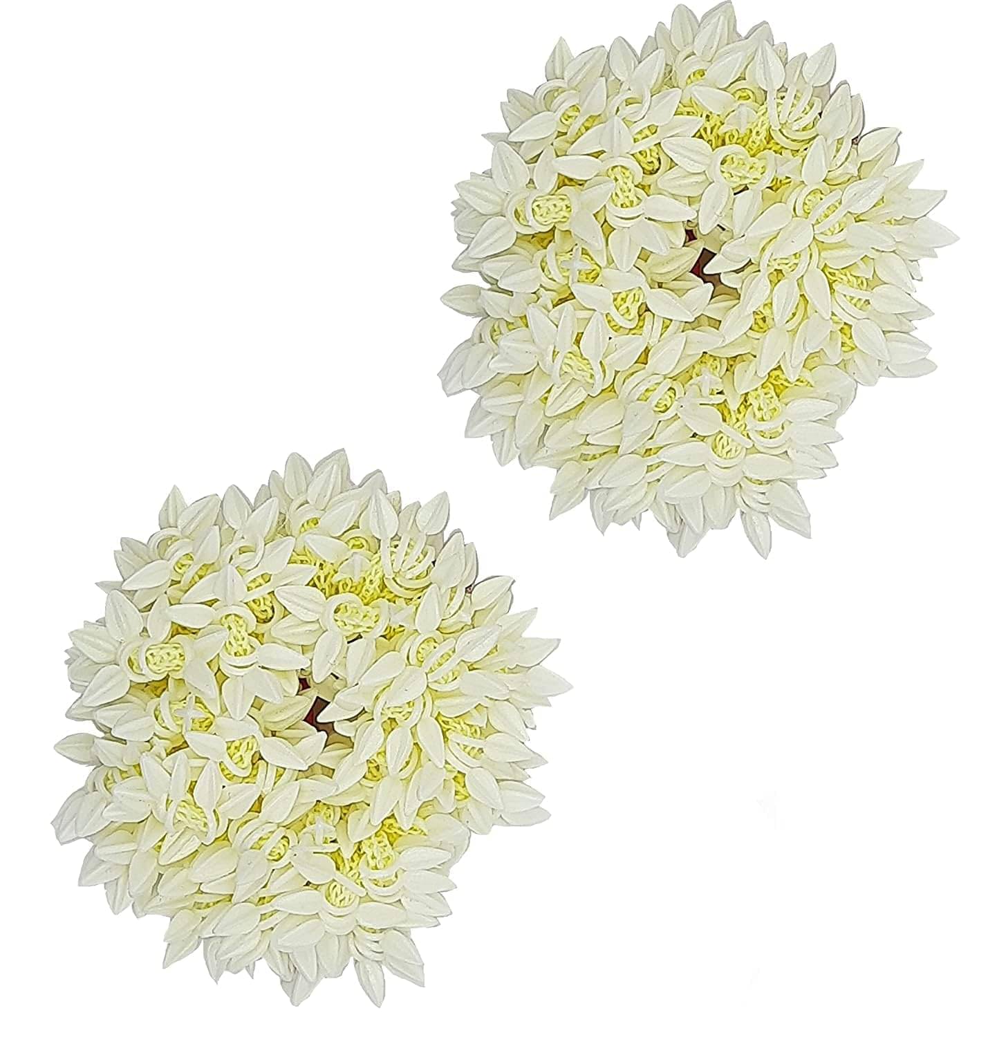     			Kare Beauy White Hair Bun ( Pack of 2 )